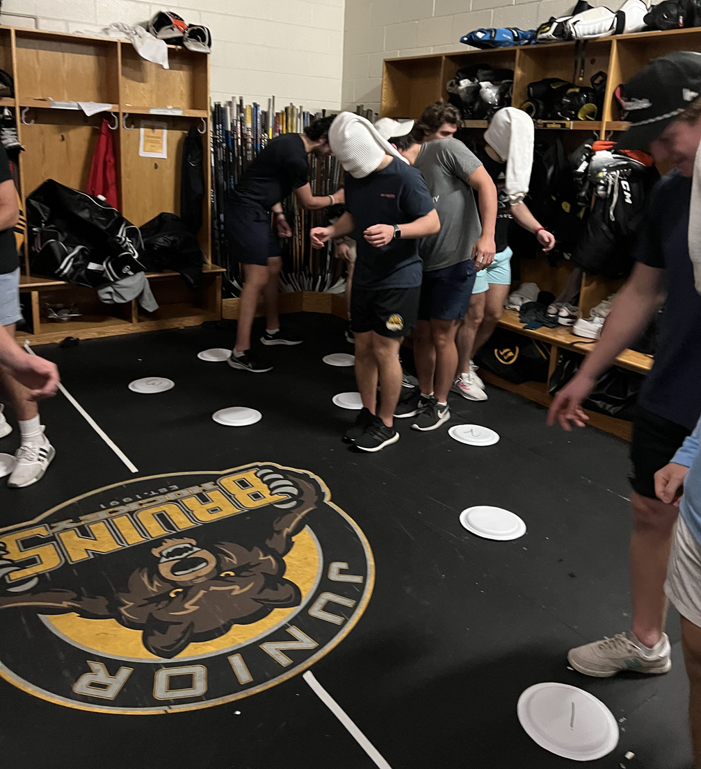 Boston Junior Bruins performance psychology workshop session 2