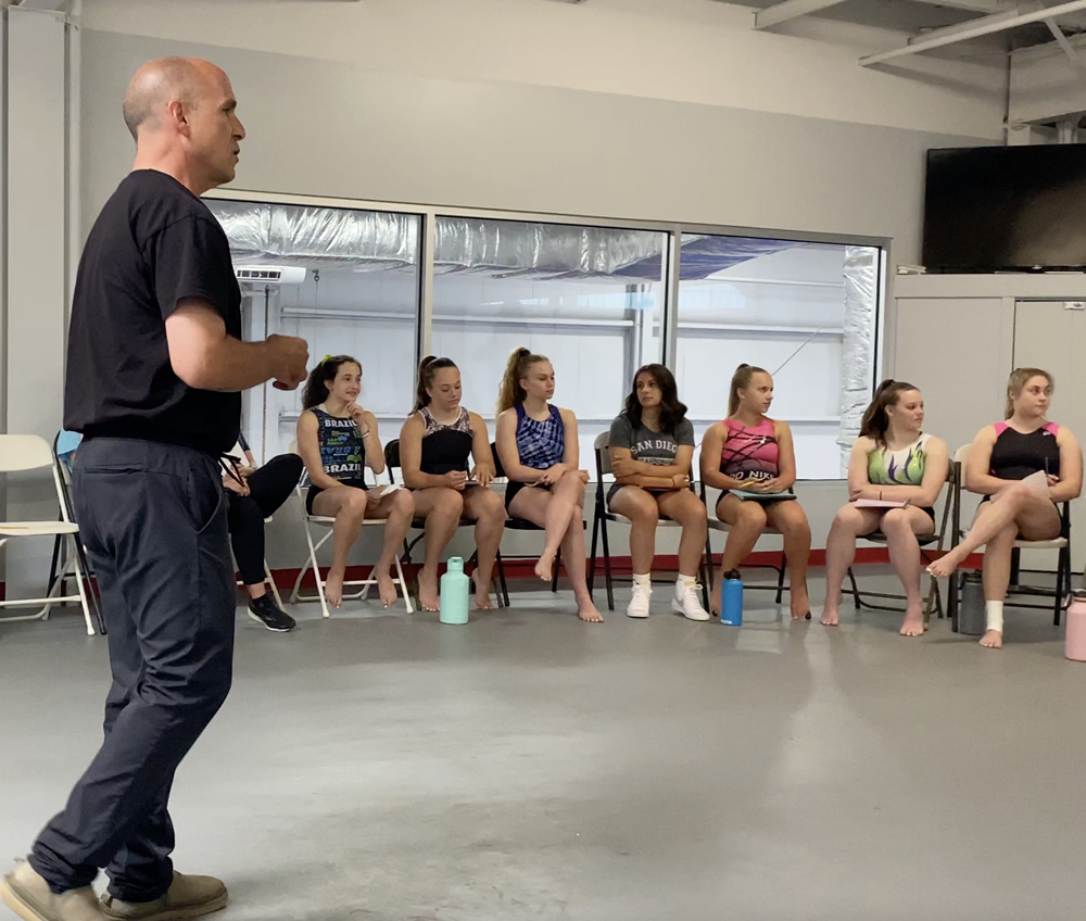 All American Gymnastics performance psychology workshop session 2