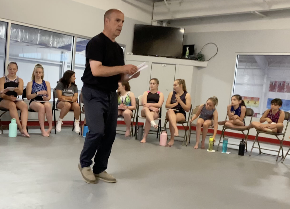All American Gymnastics performance psychology workshop session 8