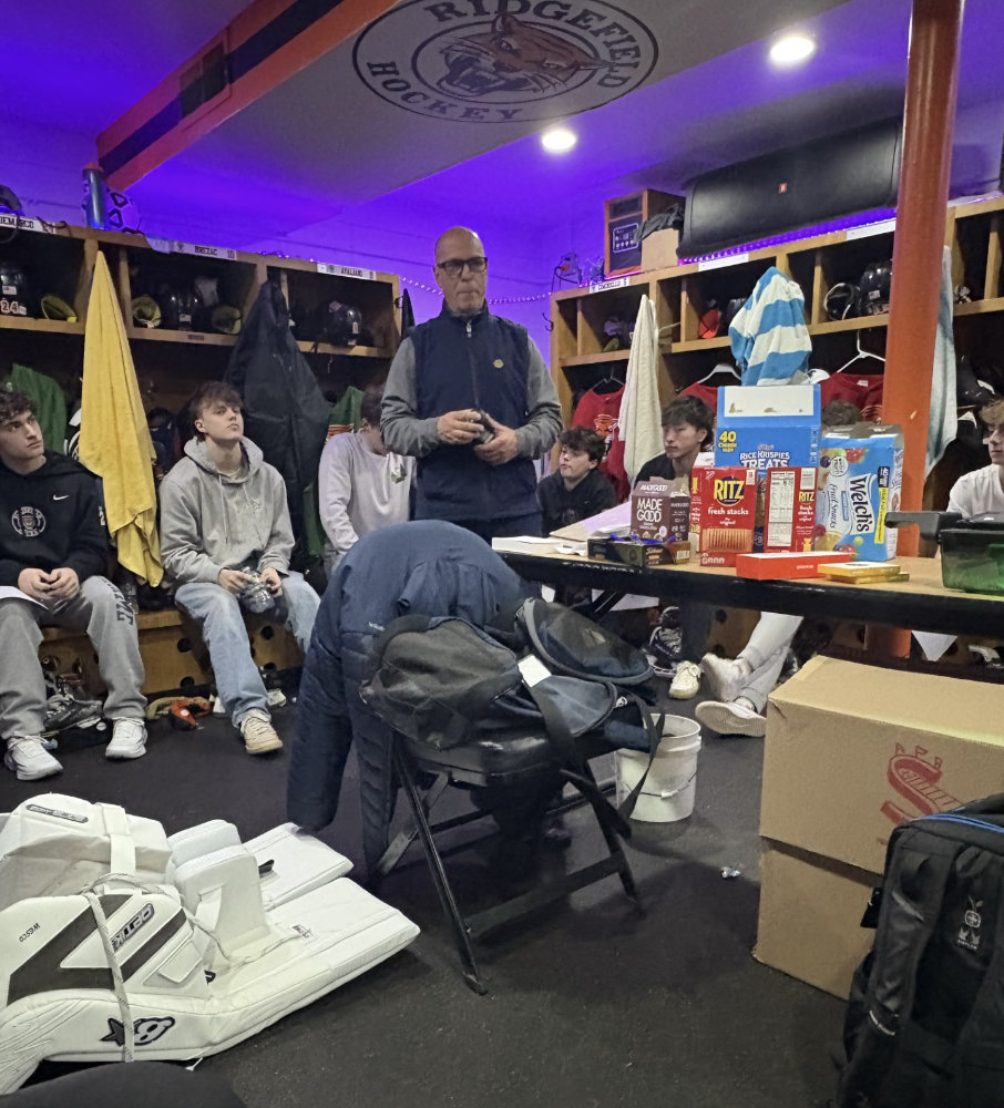 Ridgefield High School Hockey performance psychology workshop session 1