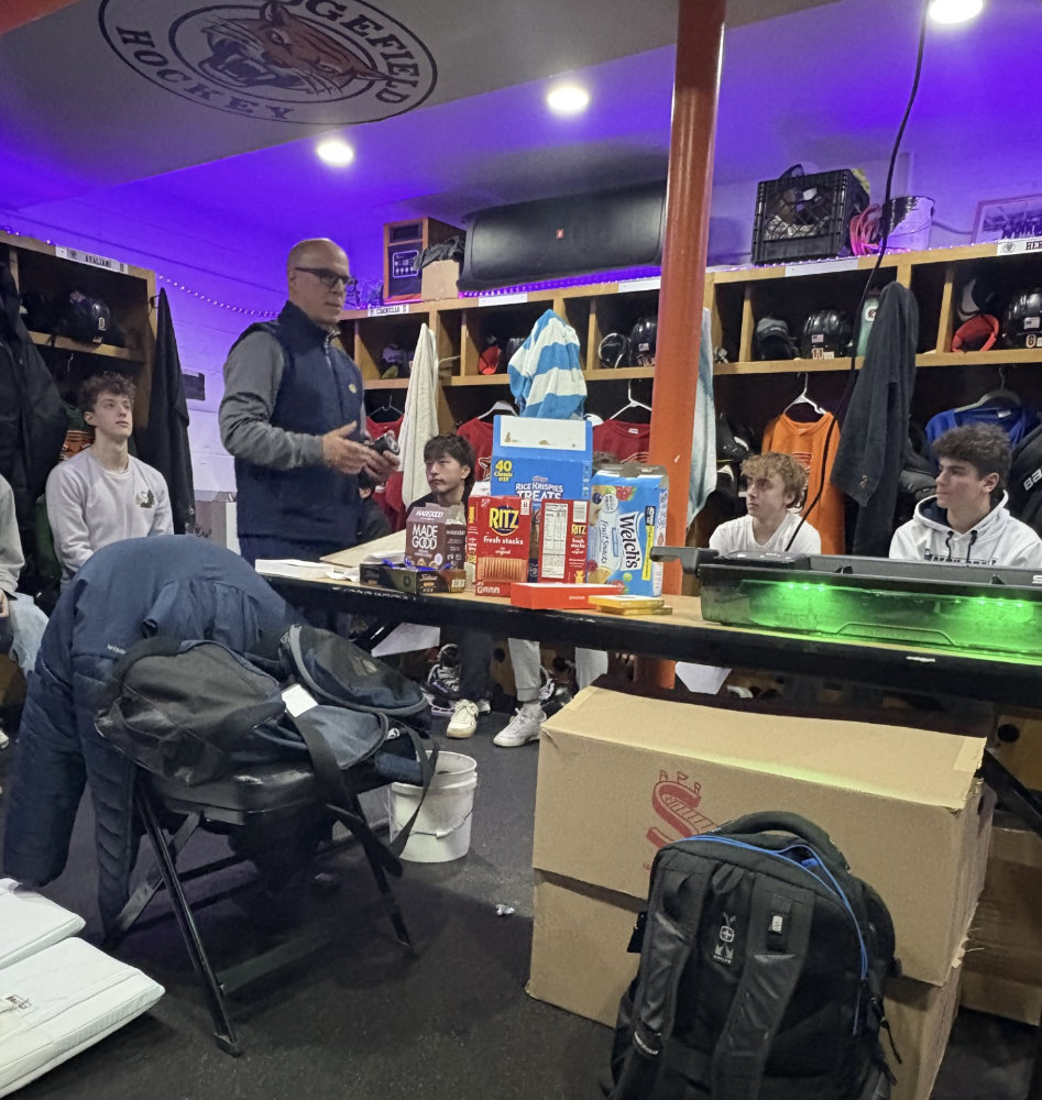 Ridgefield High School Hockey performance psychology workshop session 2