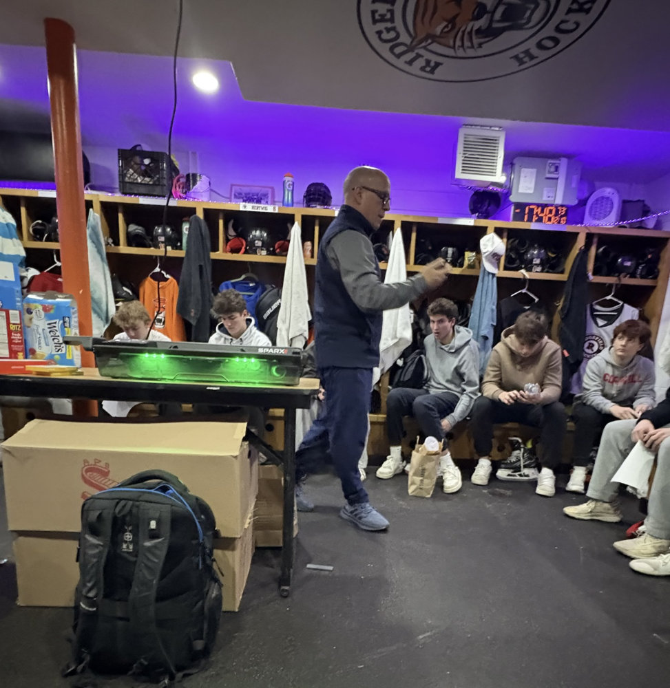 Ridgefield High School Hockey performance psychology workshop session 5